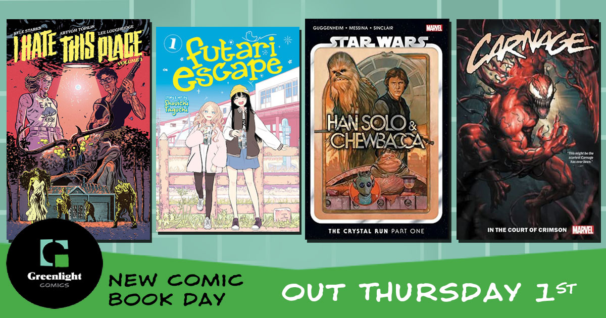 #NCBD New Comic Book Day - Greenlight Comics