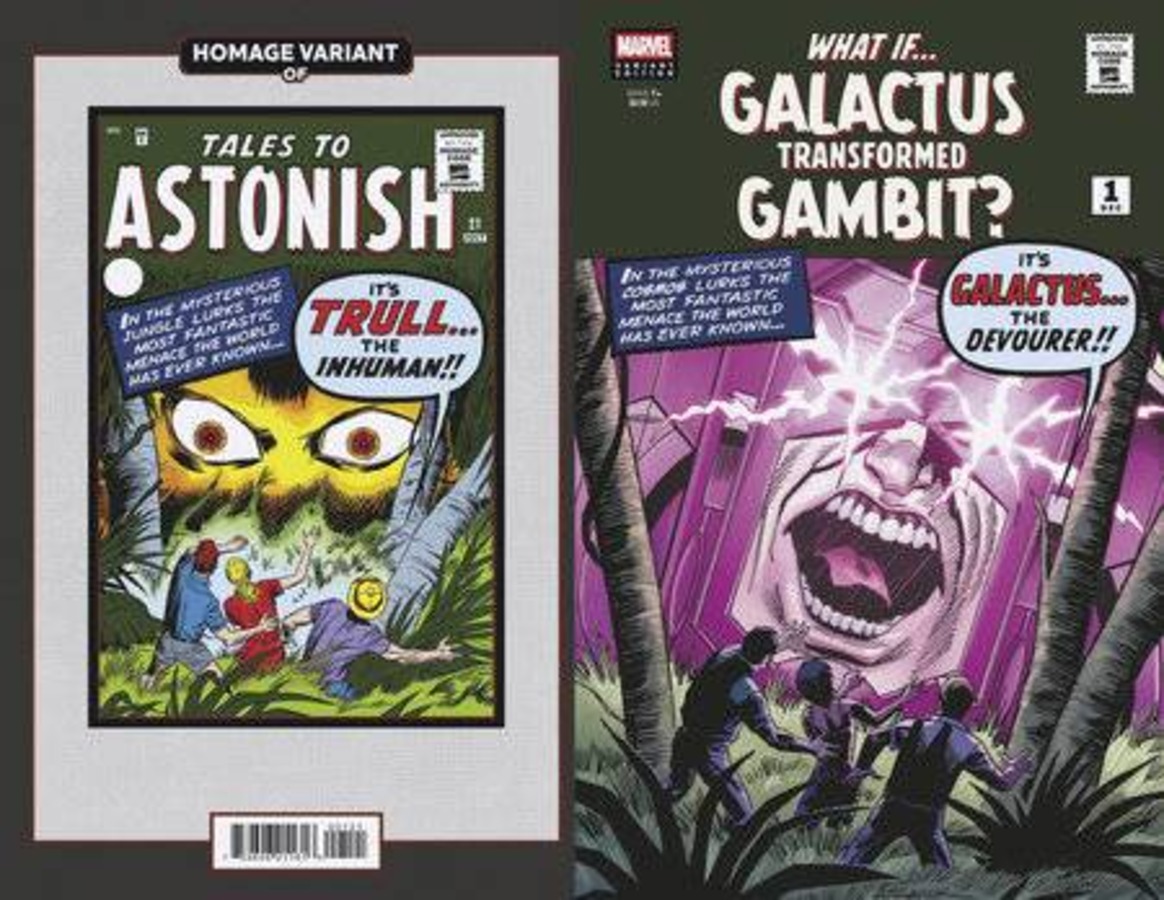 WHAT IF...? GALACTUS TRANSFORMED GAMBIT (ONE-SHOT) [SAVIUK HOMAGE COVER] | $7.60