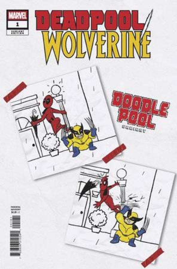 DEADPOOL/WOLVERINE #1 [DOODLEPOOL COVER] | $9.20