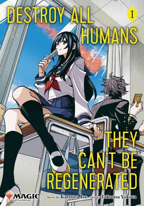 DESTROY ALL HUMANS CANT BE REGENERATED MTG MANGA GN VOL 01 (