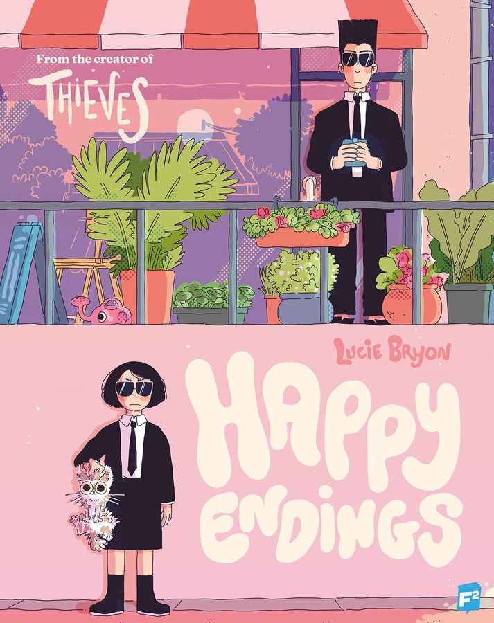 HAPPY ENDINGS GN [BY LUCIE BRYON, THE CREATOR OF 'THIEVES'] | $52.50