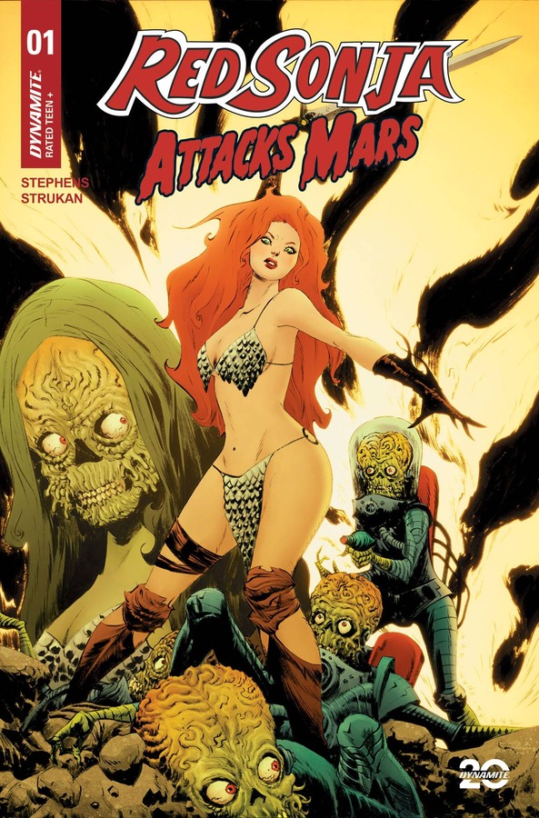 RED SONJA ATTACKS MARS #1 [LEE & CHUNG COVER] | $9.20