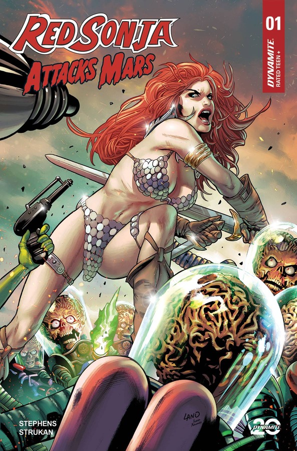 RED SONJA ATTACKS MARS #1 [LAND COVER] | $9.20