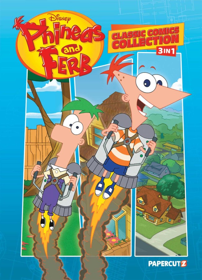 PHINEAS & FERB CLASSIC COMICS COLL SC VOL 01