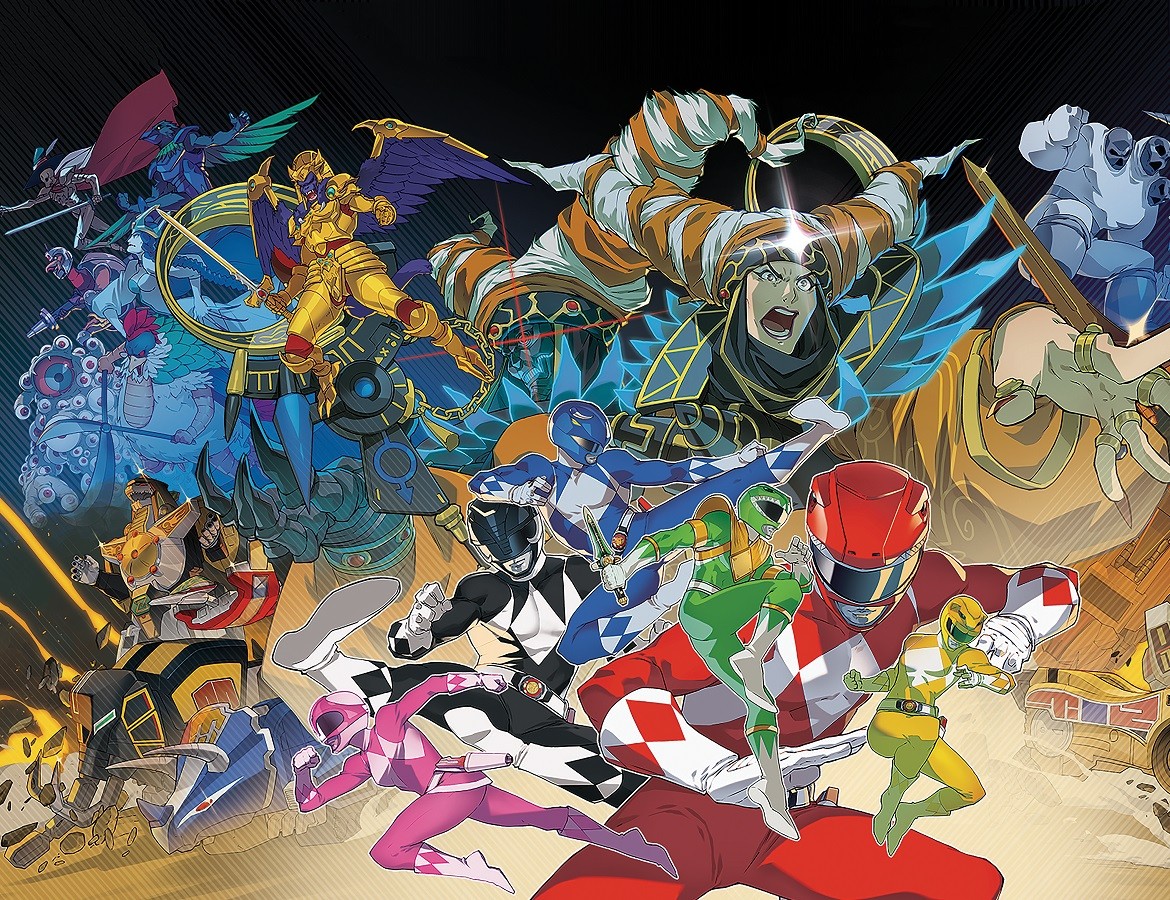 MIGHTY MORPHIN POWER RANGERS: RITA'S REWIND (ONE-SHOT) [GAME ART WRAPAROUND FOIL COVER] | $20.98