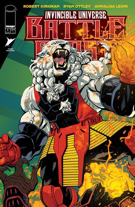 INVINCIBLE UNIVERSE: BATTLE BEAST #1 (3RD PRINTING) | $7.60