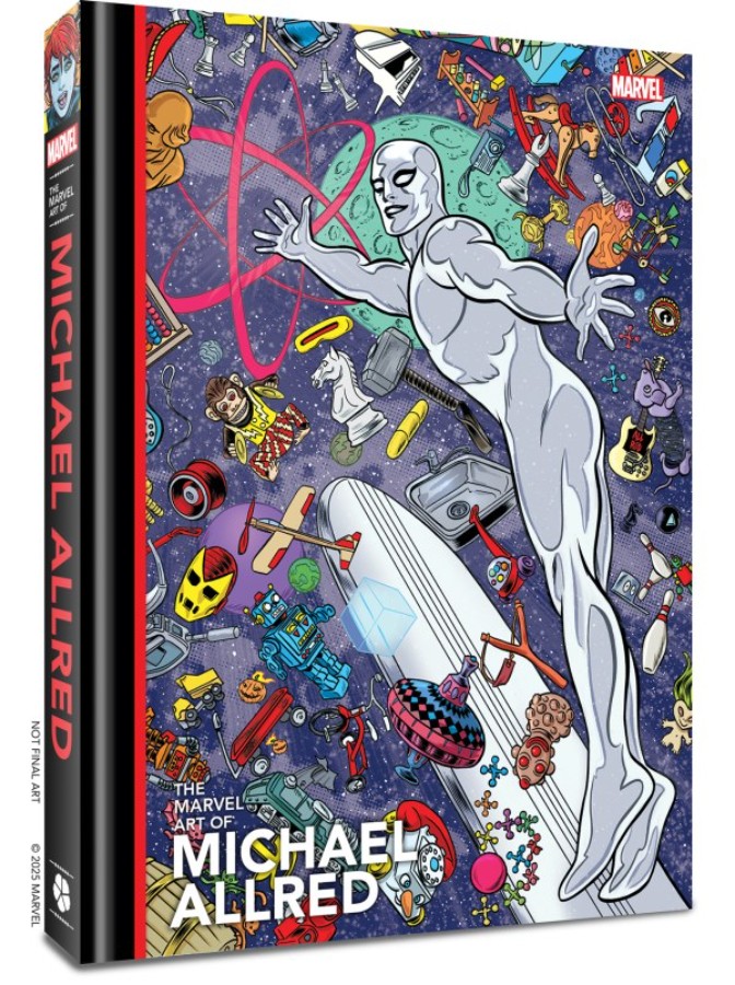 THE MARVEL ART OF MICHAEL ALLRED HC [ALTERATE COVER] | $160.00 (PRE-PAY)