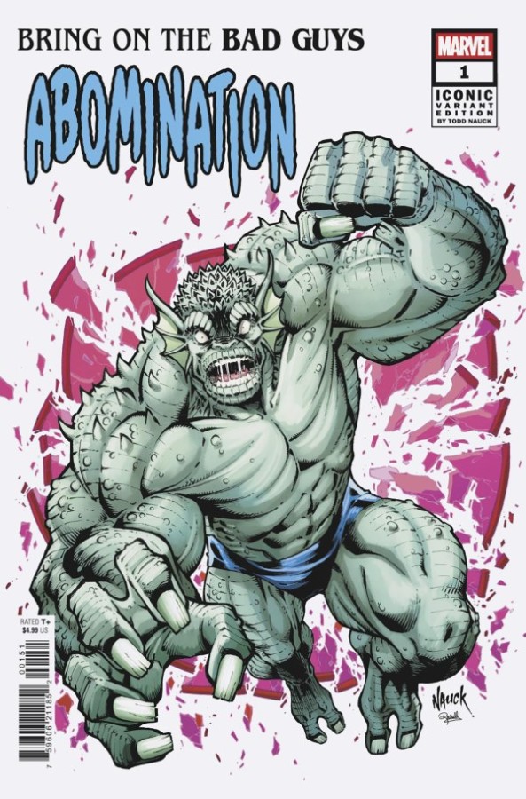 BRING ON THE BAD GUYS: ABOMINATION (ONE-SHOT) [NAUCK COVER] | $9.20