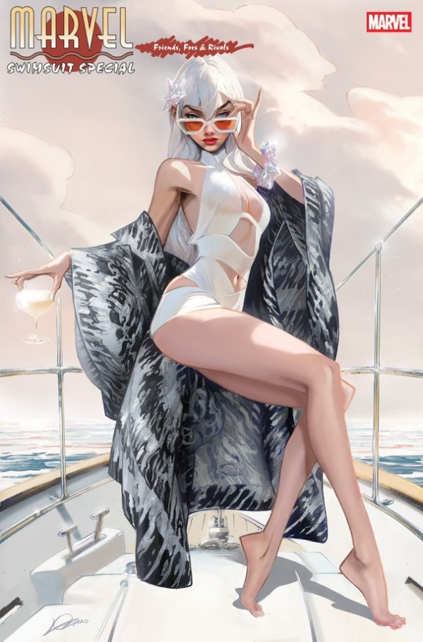 MARVEL SWIMSUIT SPECIAL: FRIENDS, FOES & RIVALS (ONE-SHOT) [2ND PRINTING LOZANO COVER] | $12.00